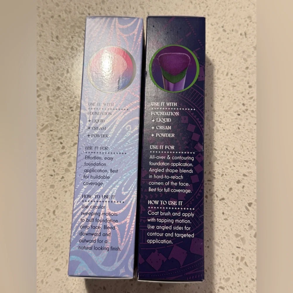 IT Brushes × Wicked Limited-Edition Elphaba & Glinda Foundation Brush NWB Set